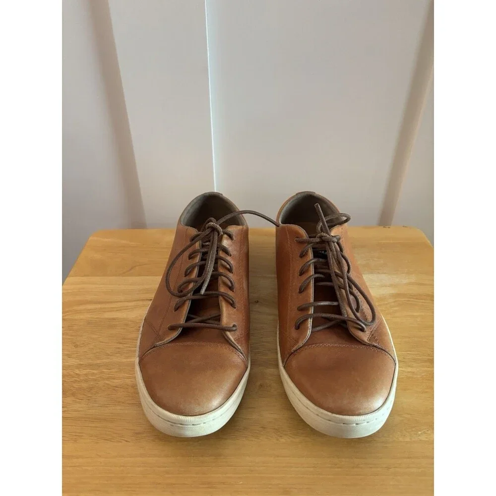 Cole Haan Men’s GrandPro Leather Sneakers Brown Casual Shoes Size 10M Lace Up